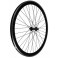 Coppia Ruote Fixed 40 Nero Opaco Cuscinetti