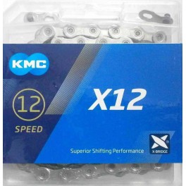 Catena KMC X12 Argento Nichelato 12V.