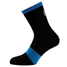 Calze Invernali Traccia Nero Blu Elettrico Calze Invernali Traccia Nero Blu Elettrico