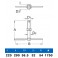 Chiave Movimento Centrale 1607