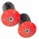 Tappi Manubrio Supacaz Star Plugz Rosso Neon