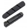 Coppia Pattini Ashima Carbonio Four-One Neri