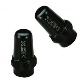 Cappucci Valvola Alluminio Neri Slim XON Cappucci Valvola Alluminio Neri Slim XON