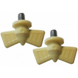 Viti Farfalla Asta Sella Da Cross Lunga (2Pz.) Viti Farfalla Asta Sella Da Cross Lunga (2Pz.)