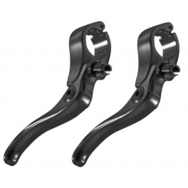 Leve Freno Fixed Nere 31.8 Con Riduzioni Leve Freno Fixed Nere 31.8 Con Riduzioni
