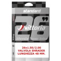 Camera d'aria Vittoria Standard V.48 Shrader 26X1/50-2/00