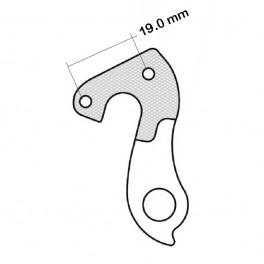 Forcellino Attacco Cambio GH-058 Forcellino Attacco Cambio GH-058