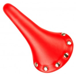 Sella Vintage Borchiata Rossa
