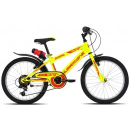 Bicicletta Bimbo 20" 6V. Hurricane Giallo Bicicletta Bimbo 20" 6V. Hurricane Giallo