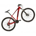 Bicicletta Mtb 29" Overdrive Disk 24V. Rosso