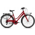 Bicicletta Donna Connery 21V. Rosso Carminio