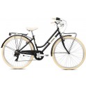 Bicicletta Donna Ciclovia Style 7V. Nero