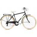 Bicicletta Uomo Ciclovia Style 7V. Nero