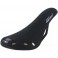 Sella Vintage Canard Borchiata Scamosciata Nera