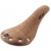 Sella Vintage Canard Borchiata Scamosciata Marrone