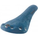 Sella Vintage Canard Borchiata Scamosciata Blu