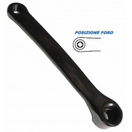 Pedivella Sinistra Acciaio Verniciato Nero 170 Pedivella Sinistra Acciaio Verniciato Nero 170