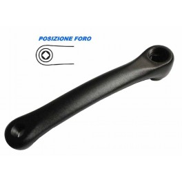 Pedivella Sinistra Alluminio Nera 170 Pedivella Sinistra Alluminio Nera 170