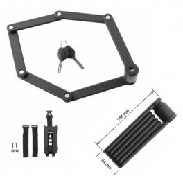 Lucchetto Folding Lock Nero Lucchetto Folding Lock Nero