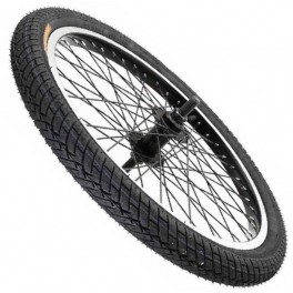 Ruota Anteriore BMX 20" Perno 14 mm. 