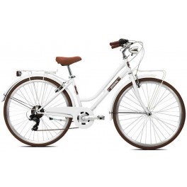 Bicicletta Donna Ciclovia Style 7V. Bianco Bicicletta Donna Ciclovia Style 7V. Bianco