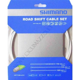 Kit Guaine e Fili Cambio Shimano Optislik Strada Bianco