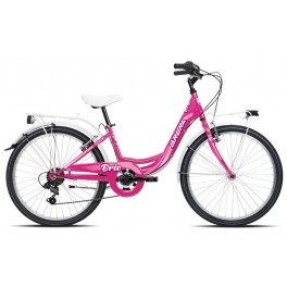 Bicicletta Ragazza 26" 6V. Brio Ciclamino