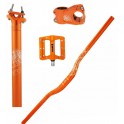 Kit Sterzo Wag Arancio + Pedali