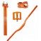 Kit Sterzo Wag Arancio + Pedali