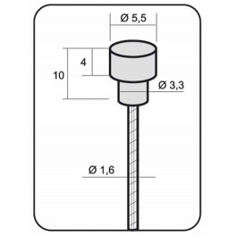 Filo Freno Corsa Acciaio Inox Hi-Grade