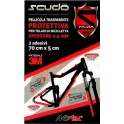 Adesivi proteggi telaio bici Azonic FRAME GUARDS CRANK multi L - 79120