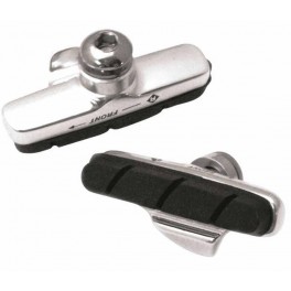 Coppia Portapattini Ashima Silver Campagnolo Coppia Portapattini Ashima Silver Campagnolo