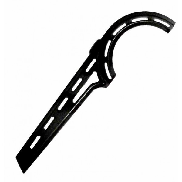 COPRICATENA Decalcomania-Campagnolo in nero su cromo 