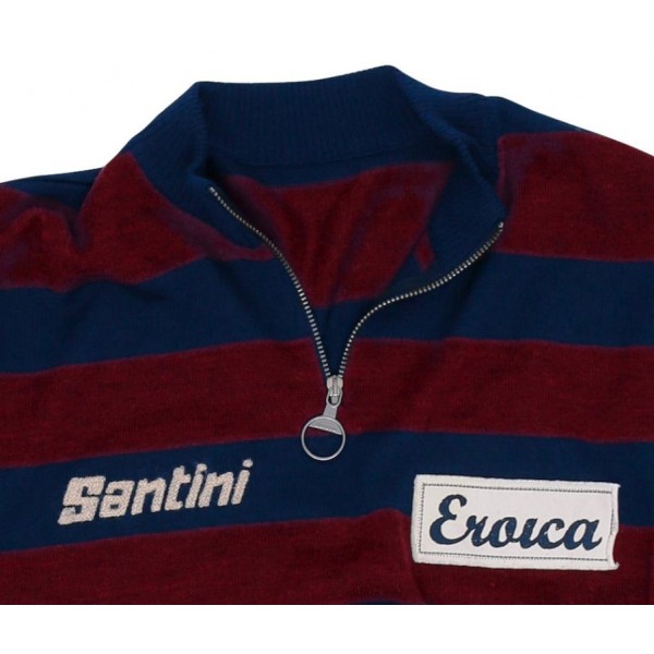 Maglia Santini Eroica Duello Lana - ciclimazzoletti.it
