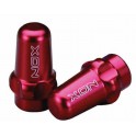 Cappucci Valvola Alluminio Rosso Slim XON