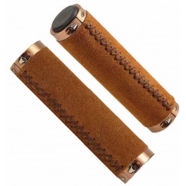 Manopole Vintage Marroni Con Collarini Manopole Vintage Marroni Con Collarini