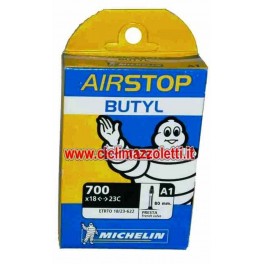 Camera d'aria 700 A1 Michelin Airstop Presta 80 Camera d'aria 700 A1 Michelin Airstop Presta 80