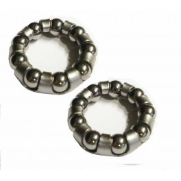 Anelli Sfere Perno Centrale (2 Pz.) Anelli Sfere Perno Centrale (2 Pz.)