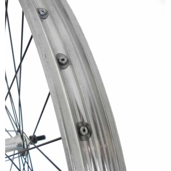 Ruote Artigianali R Viaggio 26 1/2 Alluminio Raggi Neri - ciclimazzoletti.it