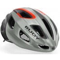 Casco Rudy Project  Strym Grey Metallic - Red Fluo Shiny