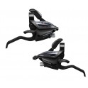 Comandi Shimano ST-EF500 3x7V. 2 Dita