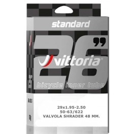 Camera d'aria Vittoria Standard V.48 Shrader 29x1.95/2.50 Camera d'aria Vittoria Standard V.48 Shrader 29x1.95/2.50