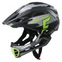 Casco Cratoni C-Maniac Pro Nero Lime Opaco