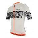 Maglia Santini Tono Profilo Bianco