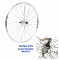 Ruota posteriore city bike bloccaggio rapido