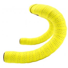 Nastro Manubrio Vintage Forato Giallo Fluo Nastro Manubrio Vintage Forato Giallo Fluo